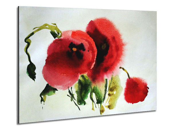 Poppy Vision Metal Print
