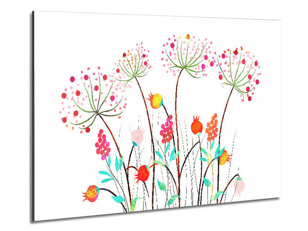 Wild Flower Colours Metal Print