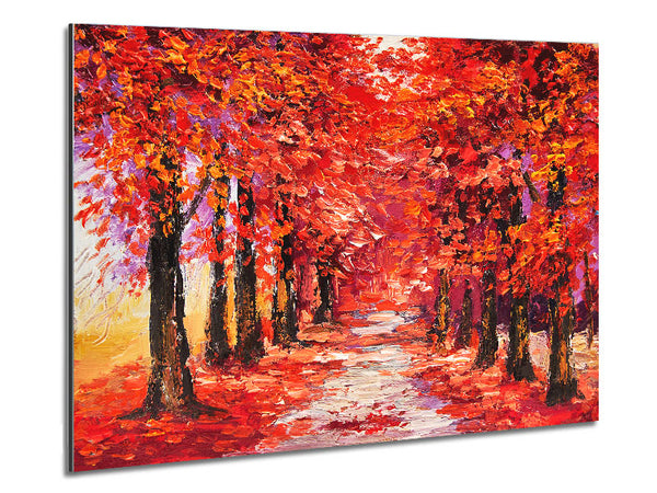 Red Delight Metal Print