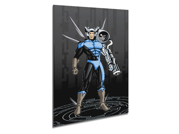 Superhero 5 Metal Print