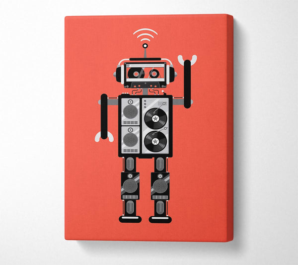  A Canvas Print of Robot Dance Canvas Art