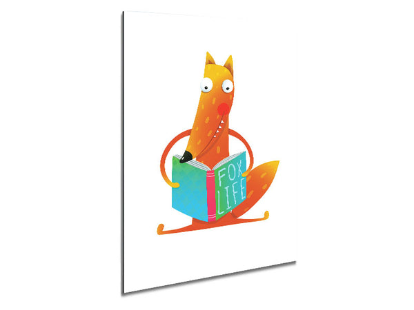 Fox Life Metal Print