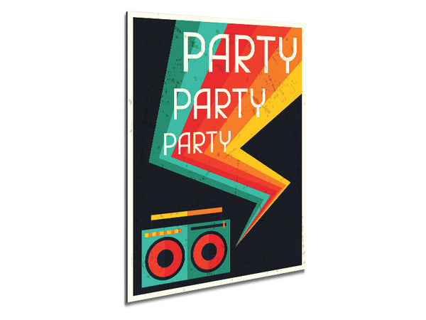 Party Party Party 1 Metal Print