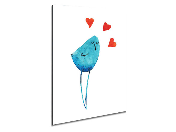 Bird Of Love Metal Print