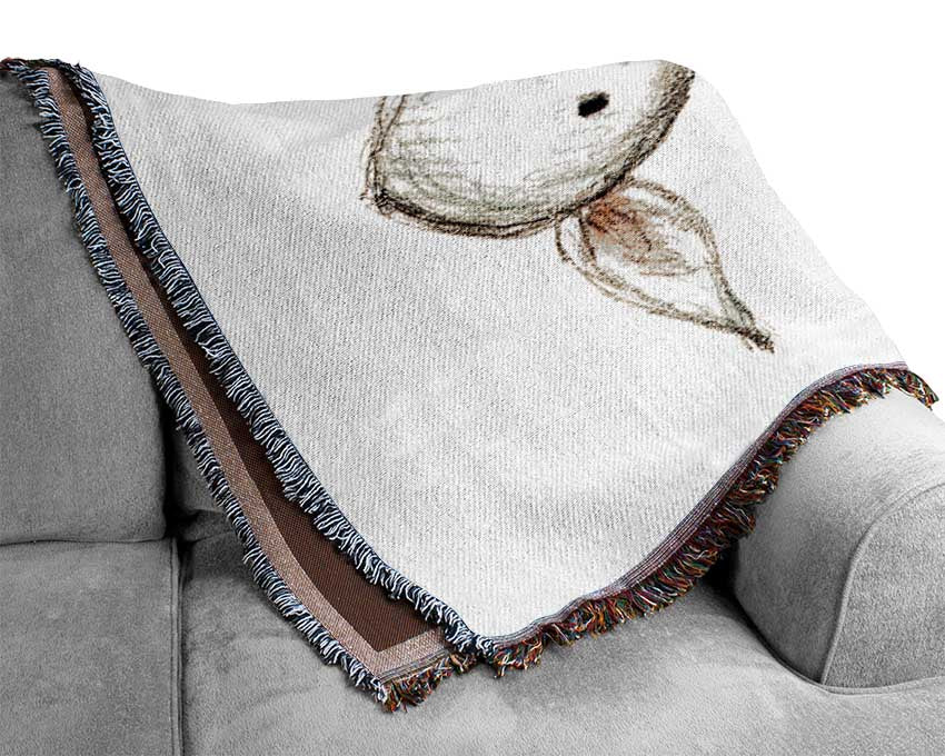 Shy Sheep Woven Blanket