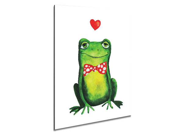 Frog Love Metal Print