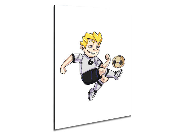 Football Skills Metal Print