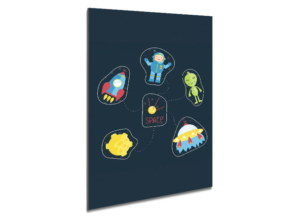 Space Metal Print