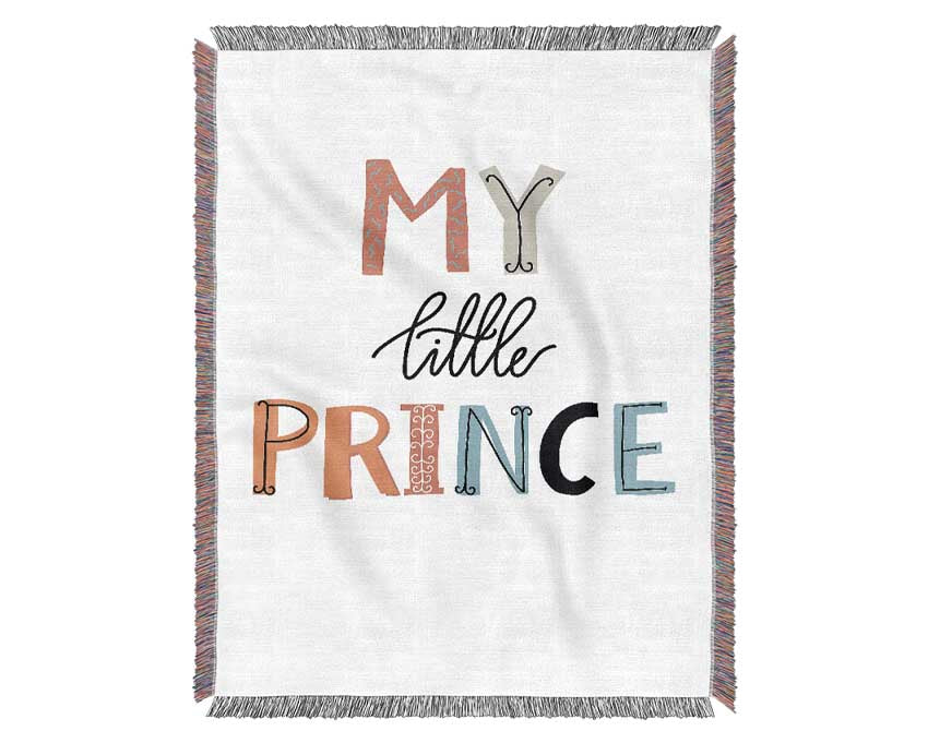 My Little Prince Woven Blanket