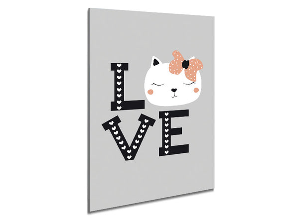 Love Cat Metal Print