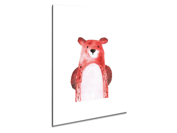 Bear Love Metal Print