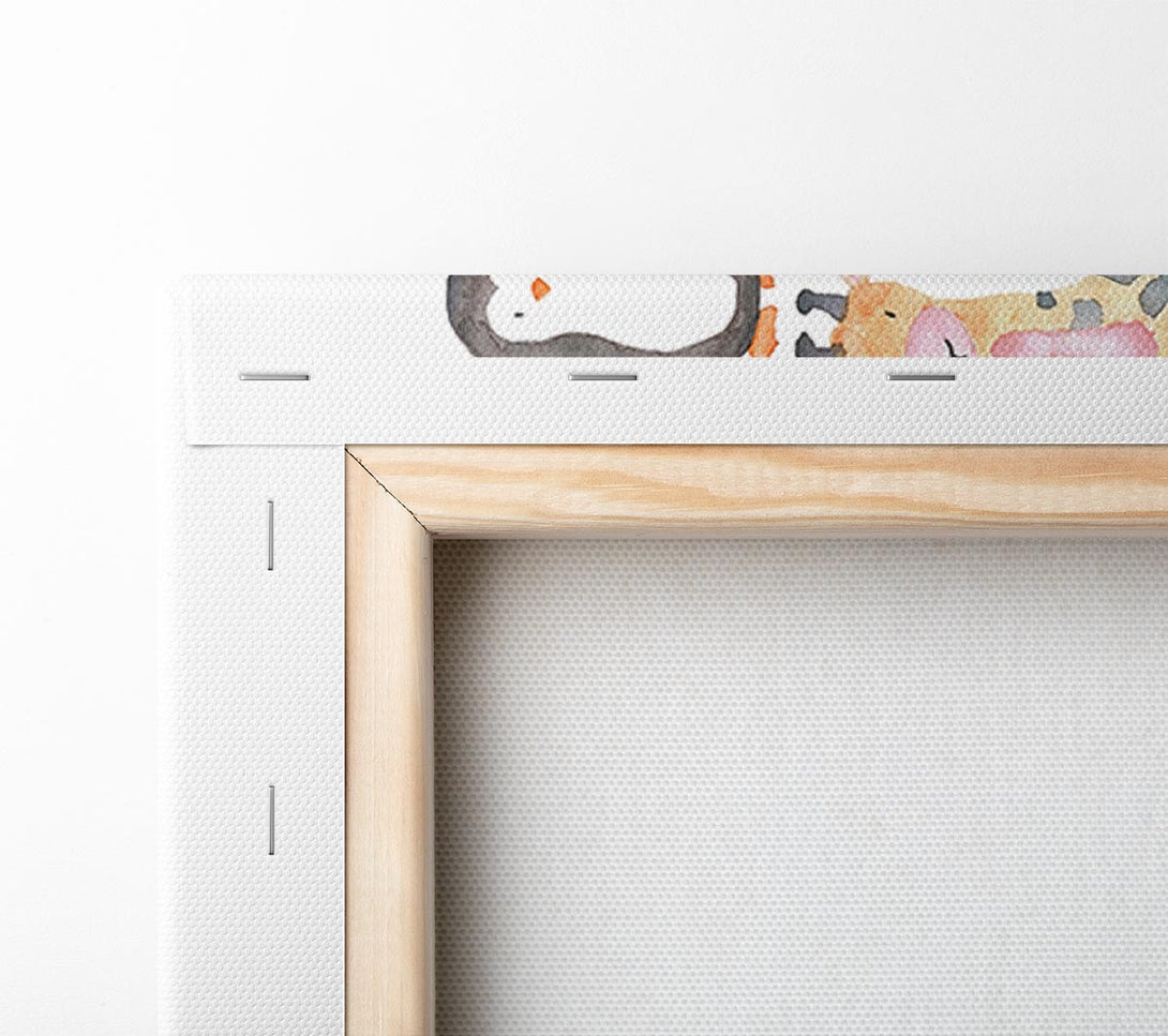  A Canvas Print of Safari Love Canvas Wall Art