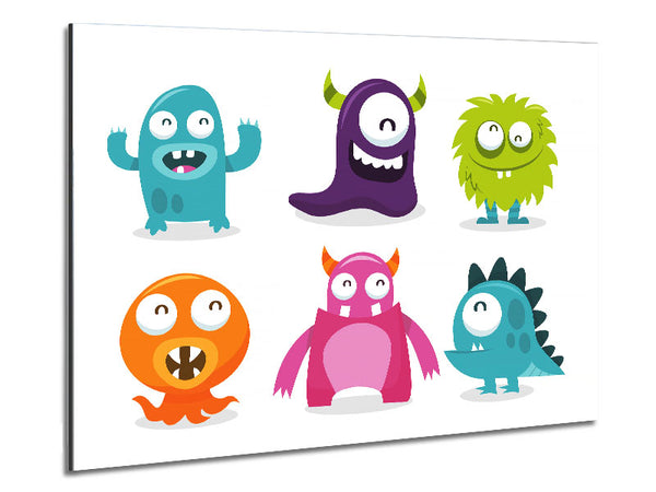 Monster Fun 1 Metal Print