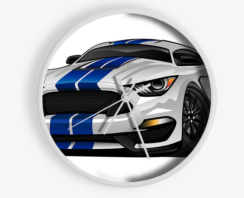 Mustang Car Beast Clock - Wallart-Direct UK