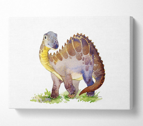  A Canvas Print of Smiling Dino Canvas Wall Art