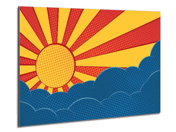 Sunblaze Metal Print