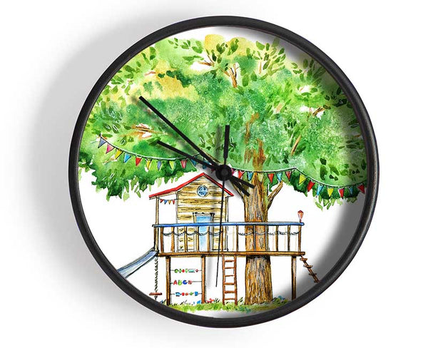Perfect Tree House Clock - Wallart-Direct UK
