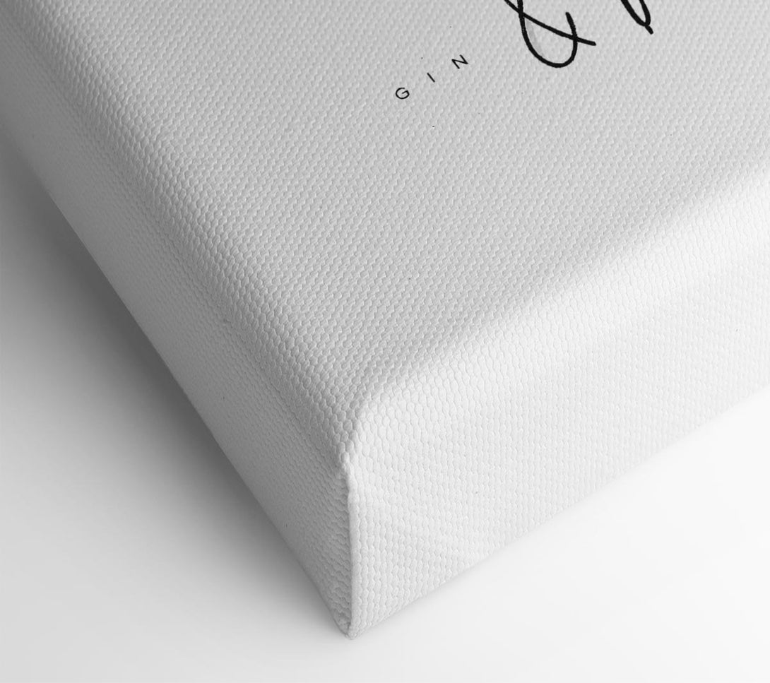 A Canvas Print of Gin And Tonic Over Ice 2 Canvas Wall Art