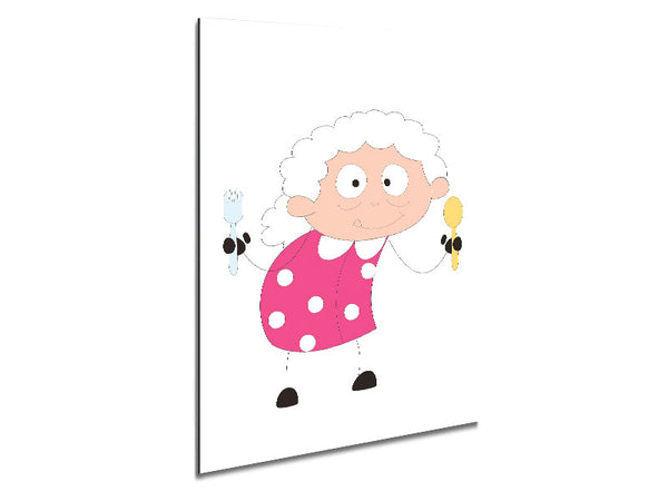 Grannies Kitchen Metal Print