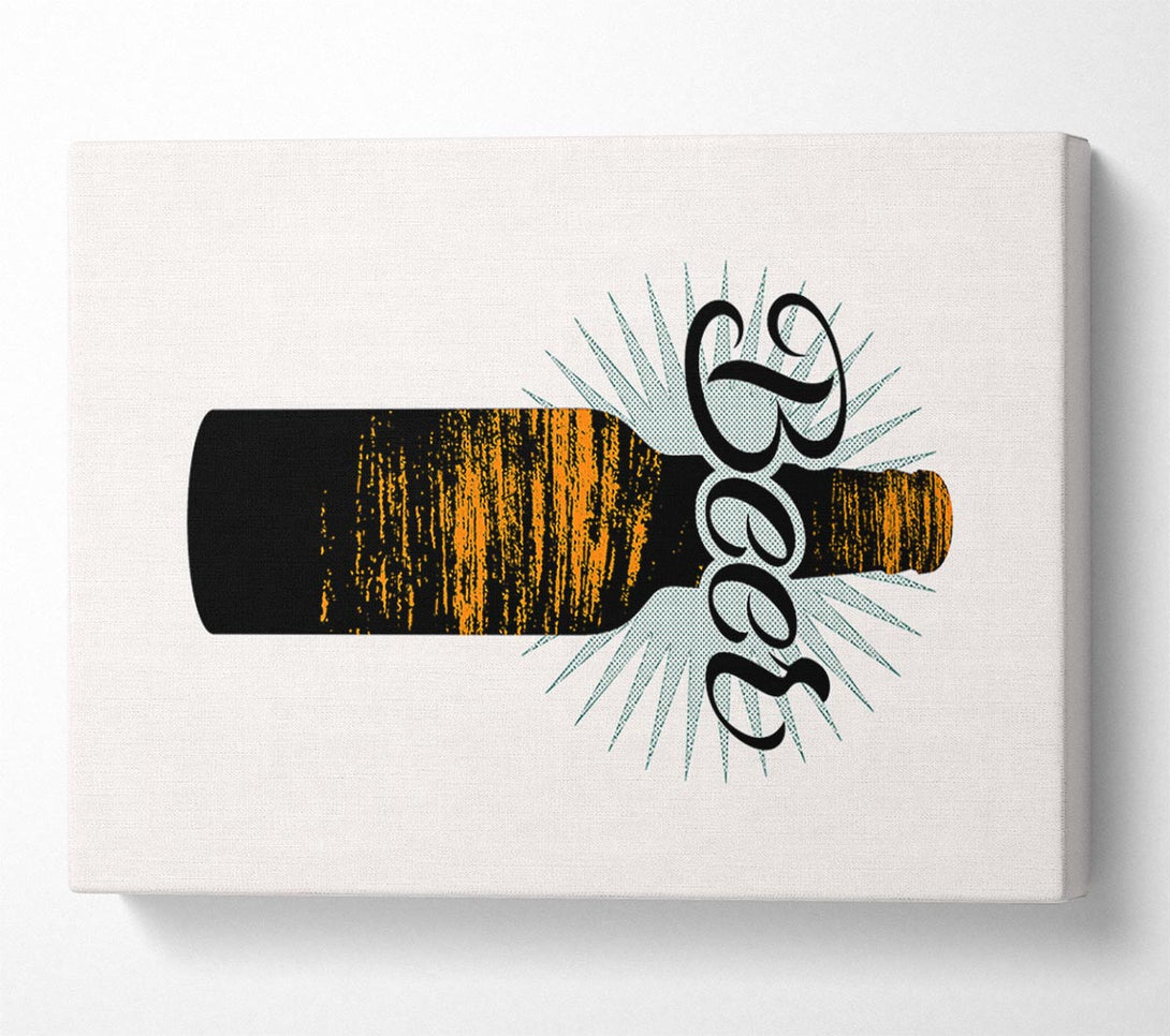  A Canvas Print of Beer Time 1 Canvas Print