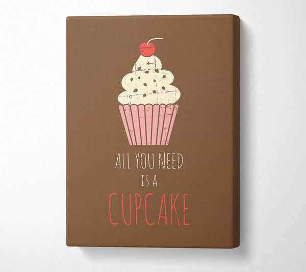  A Canvas Print of Cupcake 3 Canvas Art