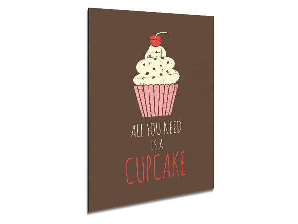 Cupcake 3 Metal Print