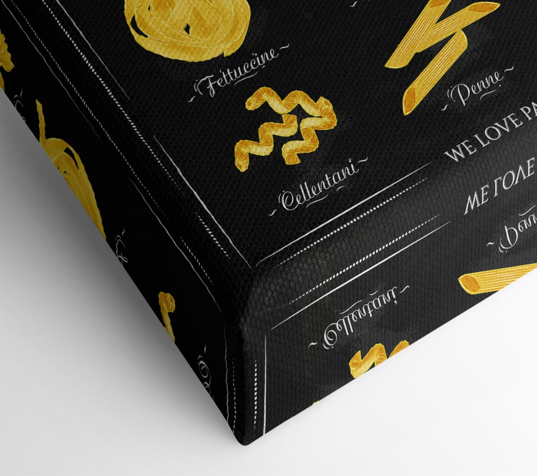 A Canvas Print of We Love Pasta Canvas Print