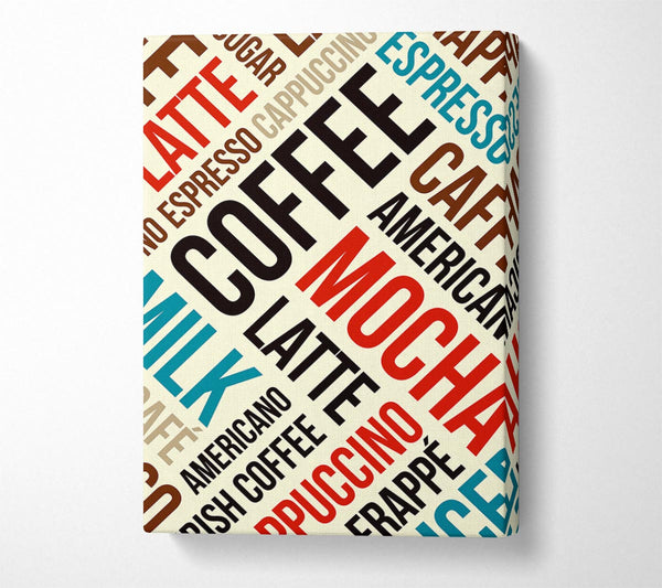  A Canvas Print of Coffee Heaven Canvas Print