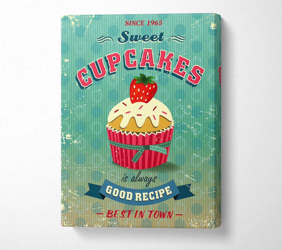  A Canvas Print of Cupcake 7 Canvas Print
