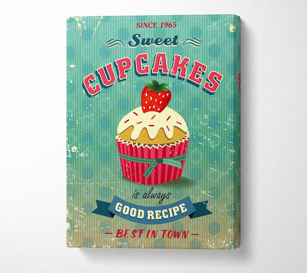  A Canvas Print of Cupcake 7 Canvas Print