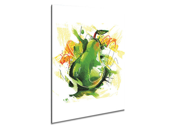 Pear Time Metal Print