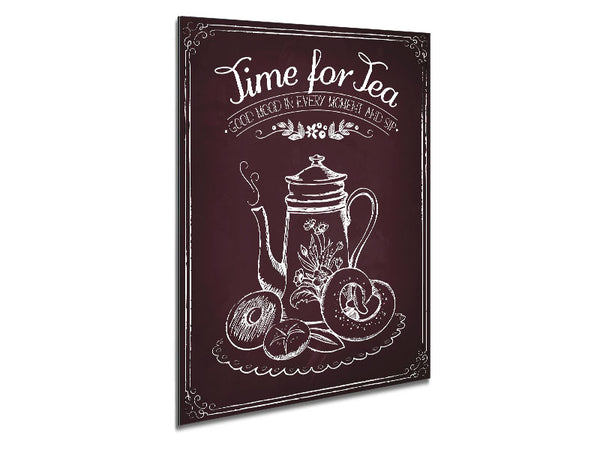 Time For Tea 3 Metal Print