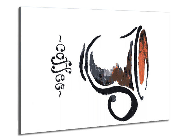 Coffee Cup Metal Print