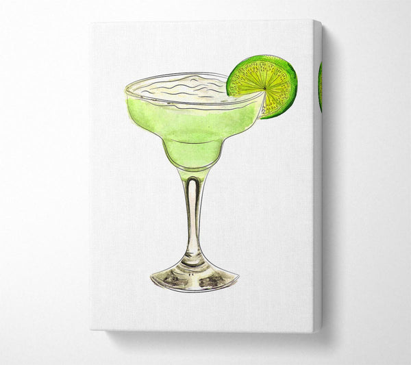  A Canvas Print of Margarita Cocktail 1 Canvas Art