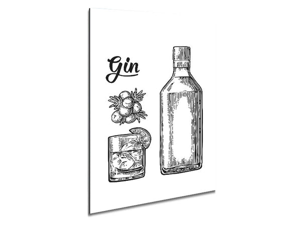 Gin And Tonic Over Ice 4 Metal Print