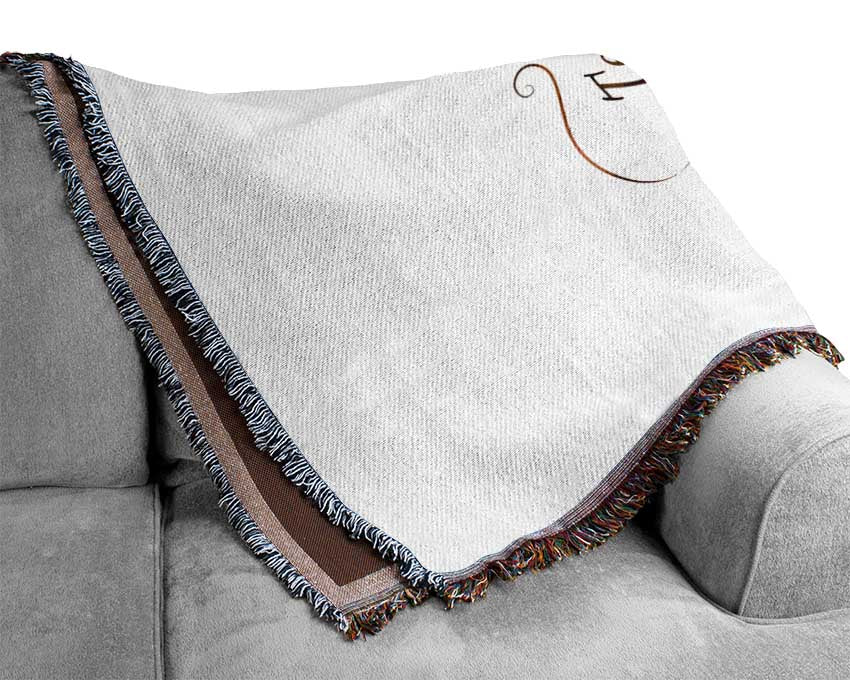 Tea Time Woven Blanket