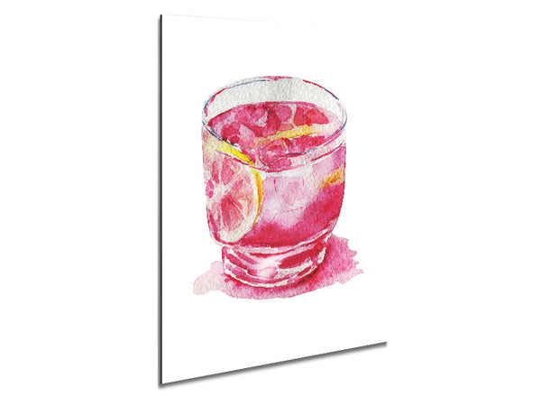 Pink Lemonade Metal Print