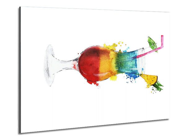 Jelly Baby Cocktail Metal Print