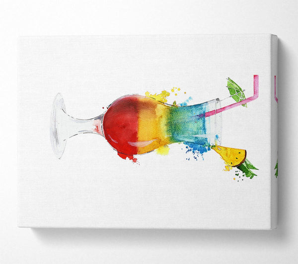  A Canvas Print of Jelly Baby Cocktail Canvas Art
