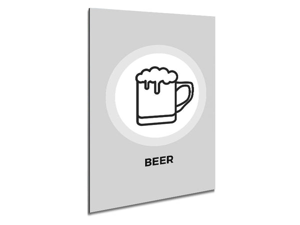 Beer Time 5 Metal Print