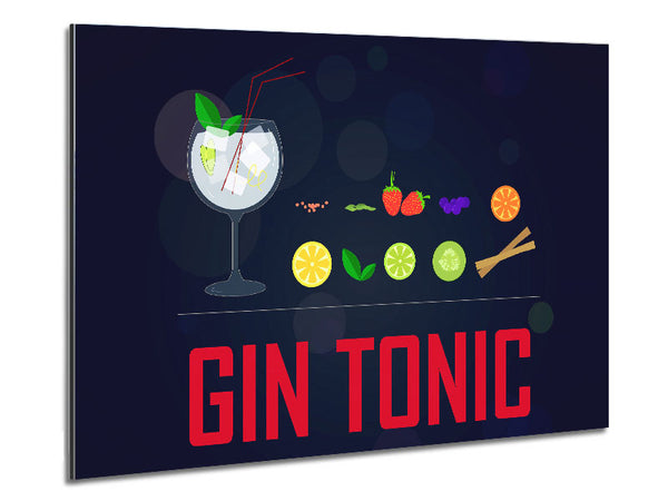 Gin And Tonic Metal Print