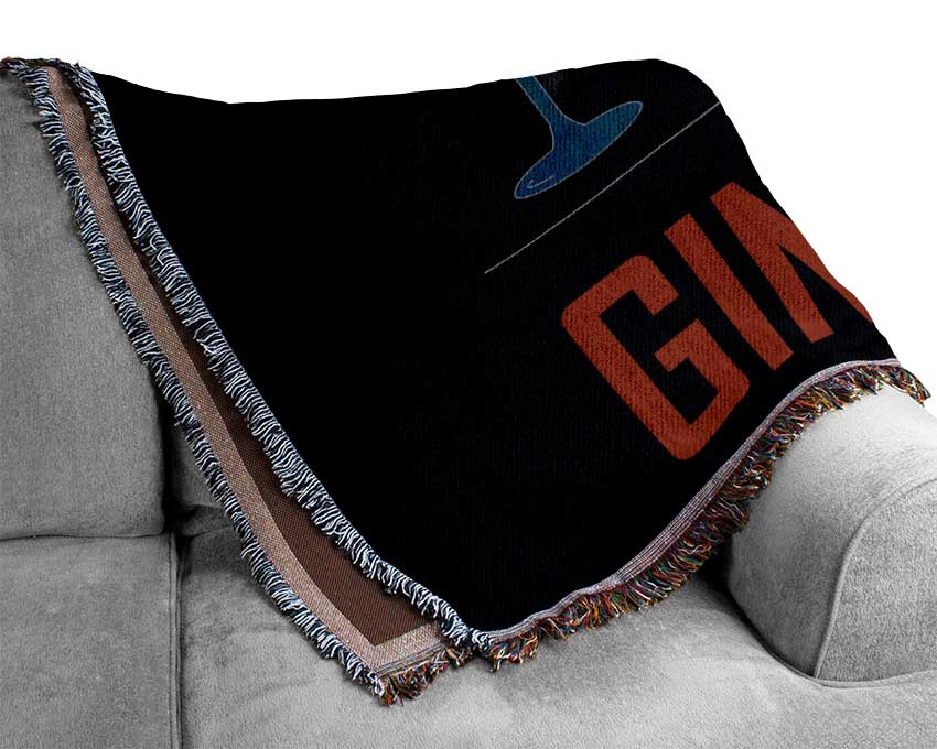 Gin And Tonic Woven Blanket