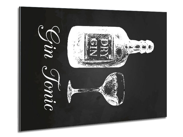 Gin And Tonic Over Ice 3 Metal Print