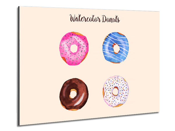 Donut Delight Metal Print