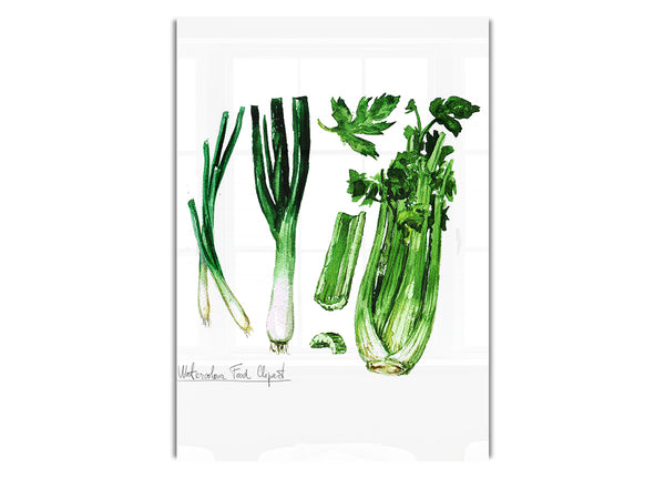 Celery And Leeks