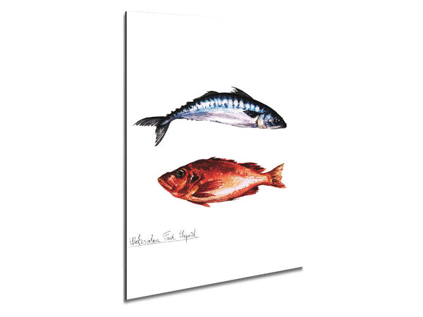 Fish Supper 2 Metal Print