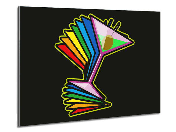 Cocktail Party 3 Metal Print