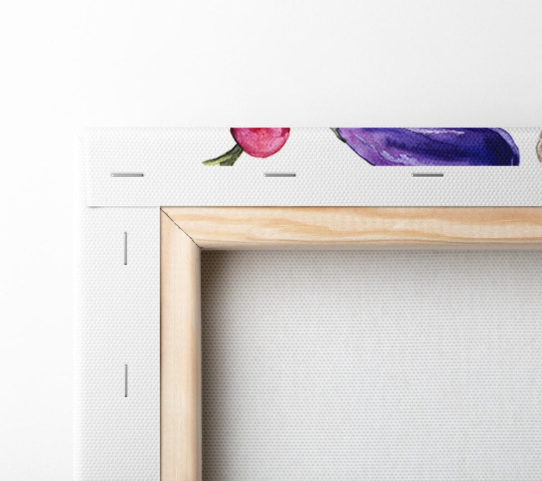 A Canvas Print of Vegetable Selection 2 Canvas Wall Art