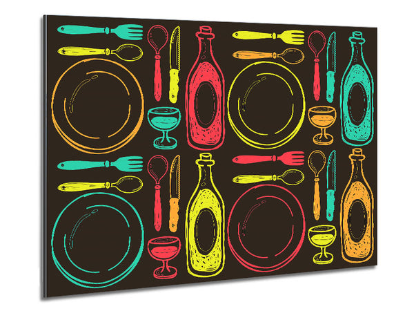 I Love Cooking 4 Metal Print