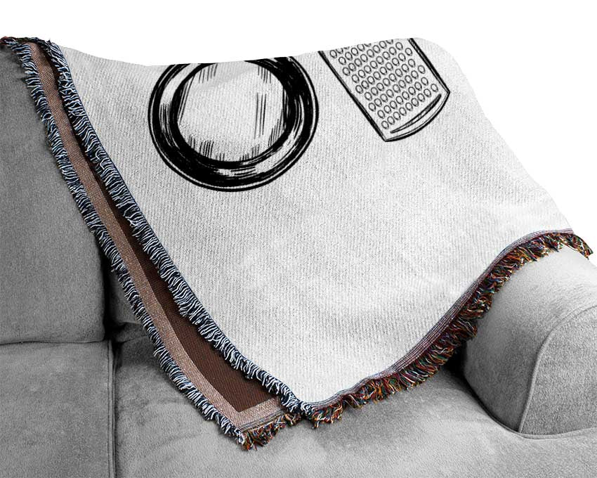 Utensils 4 Woven Blanket
